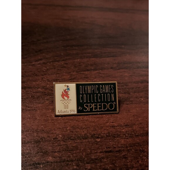 Vintage 1996 Atlanta Summer Olympics Speedo Olympic Games Collection Lapel Pin - Picture 1 of 3